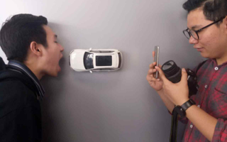 我院国合部留学生参观一汽大众佛山分公司