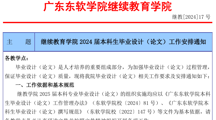 继续教育学院2025届本科生毕业设计（论文）工作安排通知