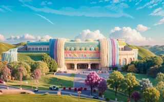 给校园“穿个毛衣”~包暖的！