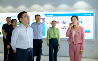 佛山市副市长陈新文率队到beat365调研指导