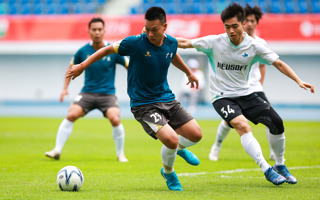 beat365中文官方网站助力十五运会聋人足球测试赛圆满成功