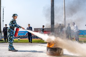 beat365中文官方网站2022级消防安全培训与应急演练